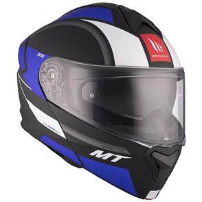 MT GENESIS SV HELMET [CAVE MATT BLACK/BLUE/WHITE]